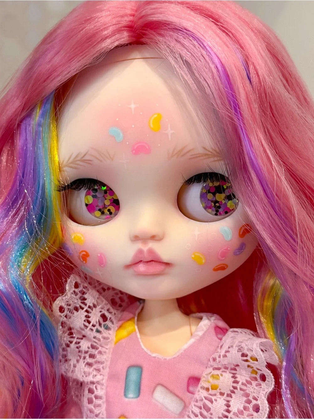 Custom OOAK Factory Blythe Doll 💖🍬🍭